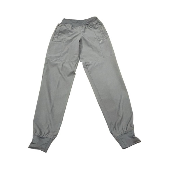 Wink W123 Women's Comfort Waist Cargo Jogger Scrub Pants XXS Pewter - Picture 7 of 8